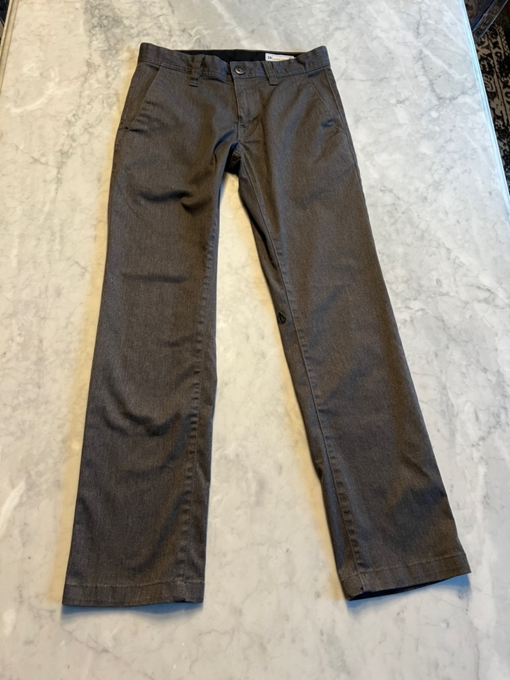Volcom Frickin Chino. Mens 28 x 30. Charcoal Grey. Worn twice.